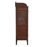 Vintage Traditional Pewter Sideboard with Spool Display