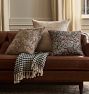 Burrowing Rabbit Jacquard Woven Tapestry Pillow Cover
