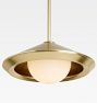 Andra Pendant, 14" Width