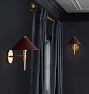 Rhone Sconce, Metal Shades