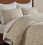 Lottie Jacquard Woven Duvet, Full/Queen - Neutral