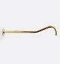 Shower Arm Wall Mount Gooseneck 17.5in UPB