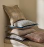 Woven Plaid Silk Pillow Cover
