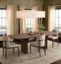 Willamette 48" Linear Chandelier, Pearl White Glass