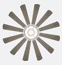 Wyndmill Smart Indoor/Outdoor LED Ceiling Fan