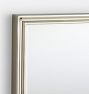 Traditional Beveled Metal Mirror