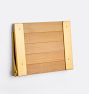 Carter Wall Mount High Back Teak Folding Shower Seat - ADA