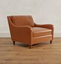 Vailer Leather Chair-and-a-Half (33.5")