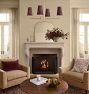 Ansel 4-Light Chandelier, 34" Width Metal Shades