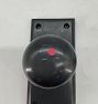 Open Box: Raegan Knob Interior Bronze Door Set, Privacy (2.75") - Charcoal Bronze
