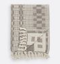 Checked Jacquard Cotton Throw